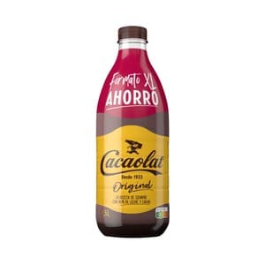 Batido de cacao UHT, con un 90% de leche y cacao CACAOLAT Original 1.5 l.