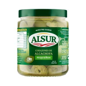Alcachofa frasco 18-22 190 g.