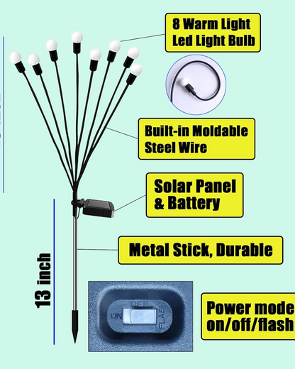 LUCES LED PARA JARDIN